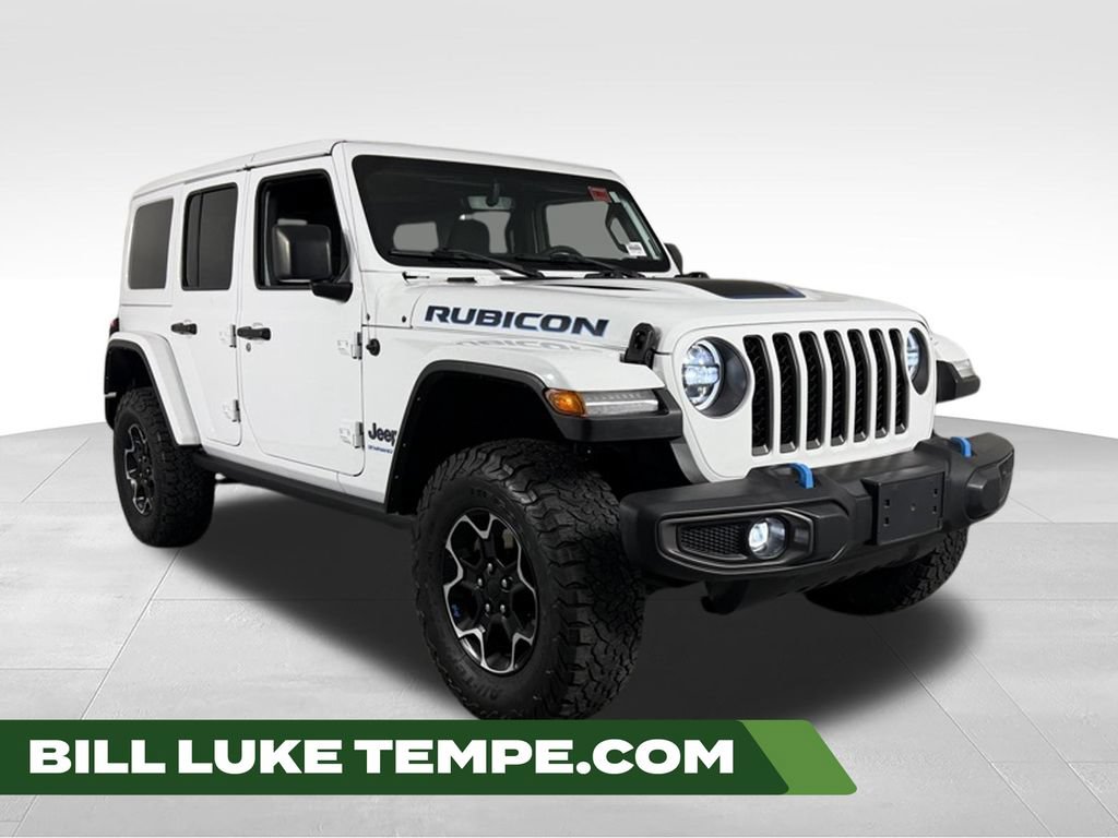 Used 2023 Jeep Wrangler Unlimited Rubicon 4xe AWD/4WD image 1