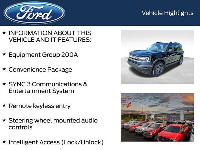 Used 2023 Ford Bronco Sport Big Bend w/ Convenience Package AWD/4WD image 4
