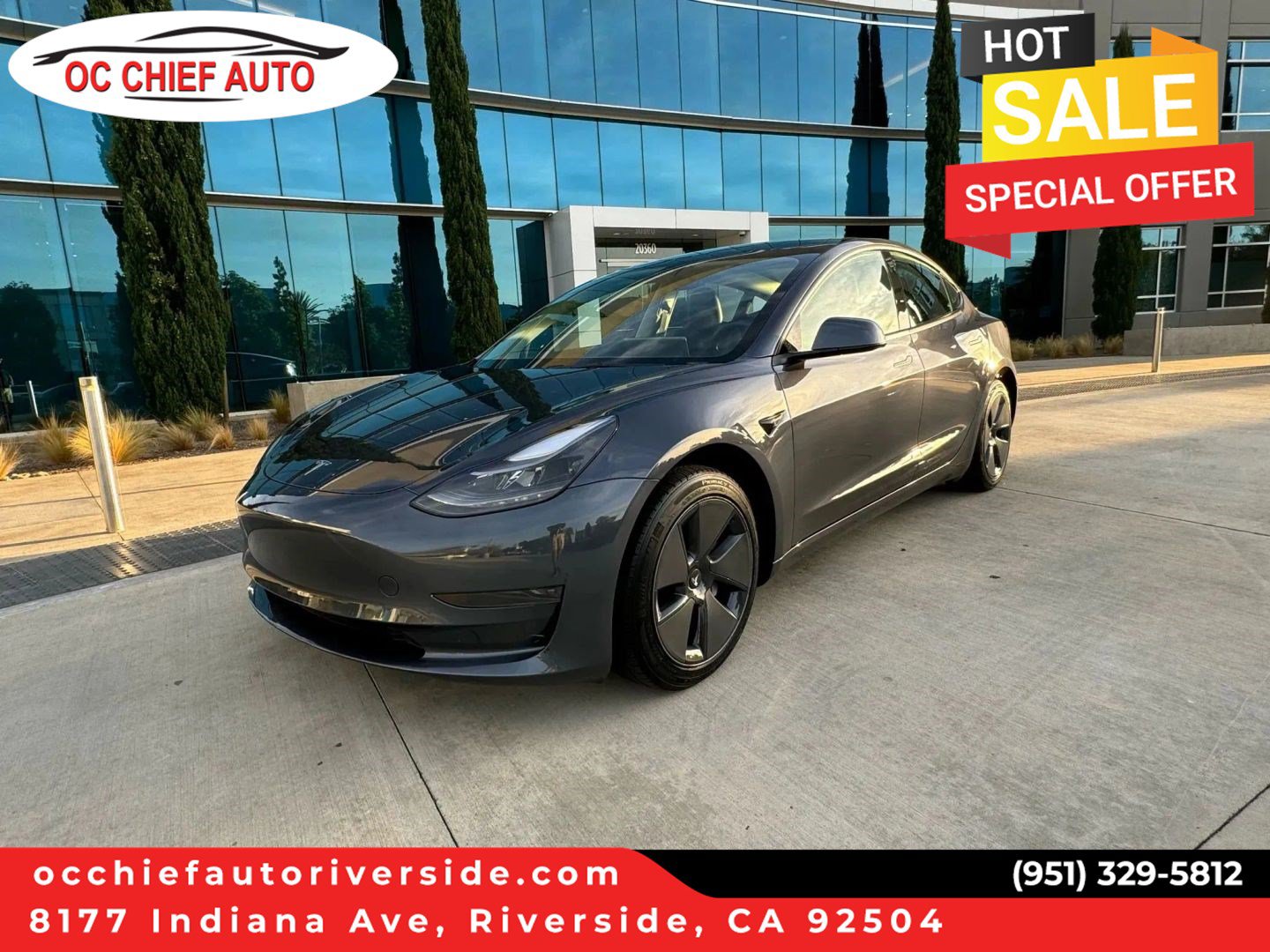 Used 2021 Tesla Model 3 Standard Range Plus