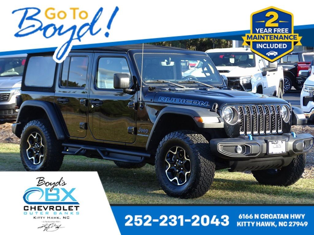 Used 2023 Jeep Wrangler Unlimited Rubicon 4xe w/ Cold Weather Group