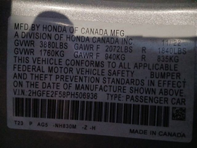 Used 2023 Honda Civic Sport image 16