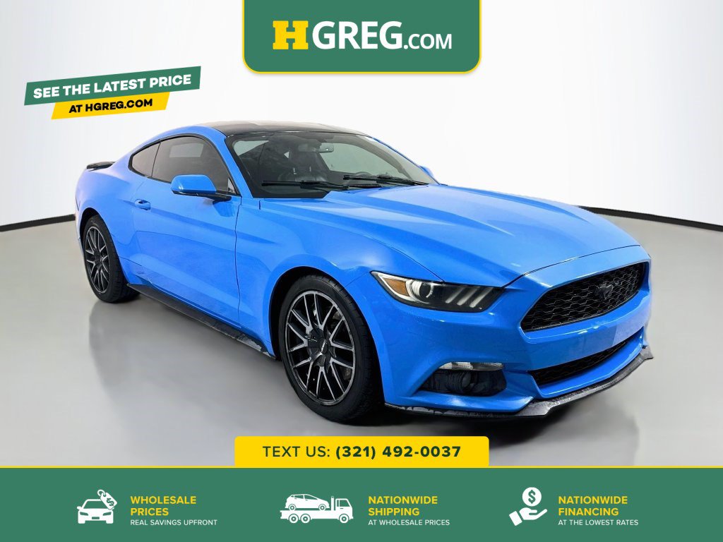 Used 2017 Ford Mustang Coupe w/ Ecoboost Performance Package RWD image 1