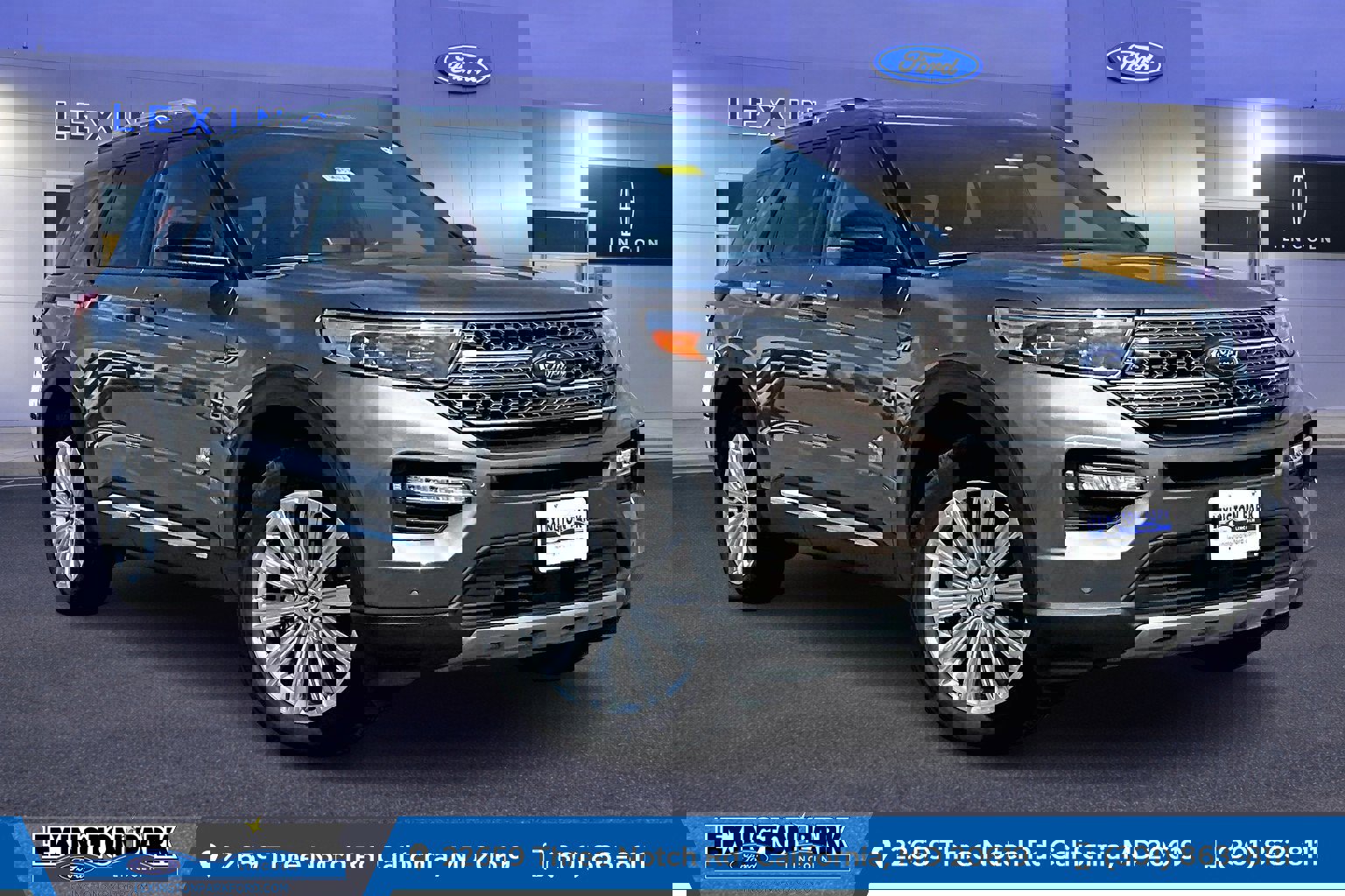 Used 2021 Ford Explorer King Ranch w/ Premium Technology Package image 1