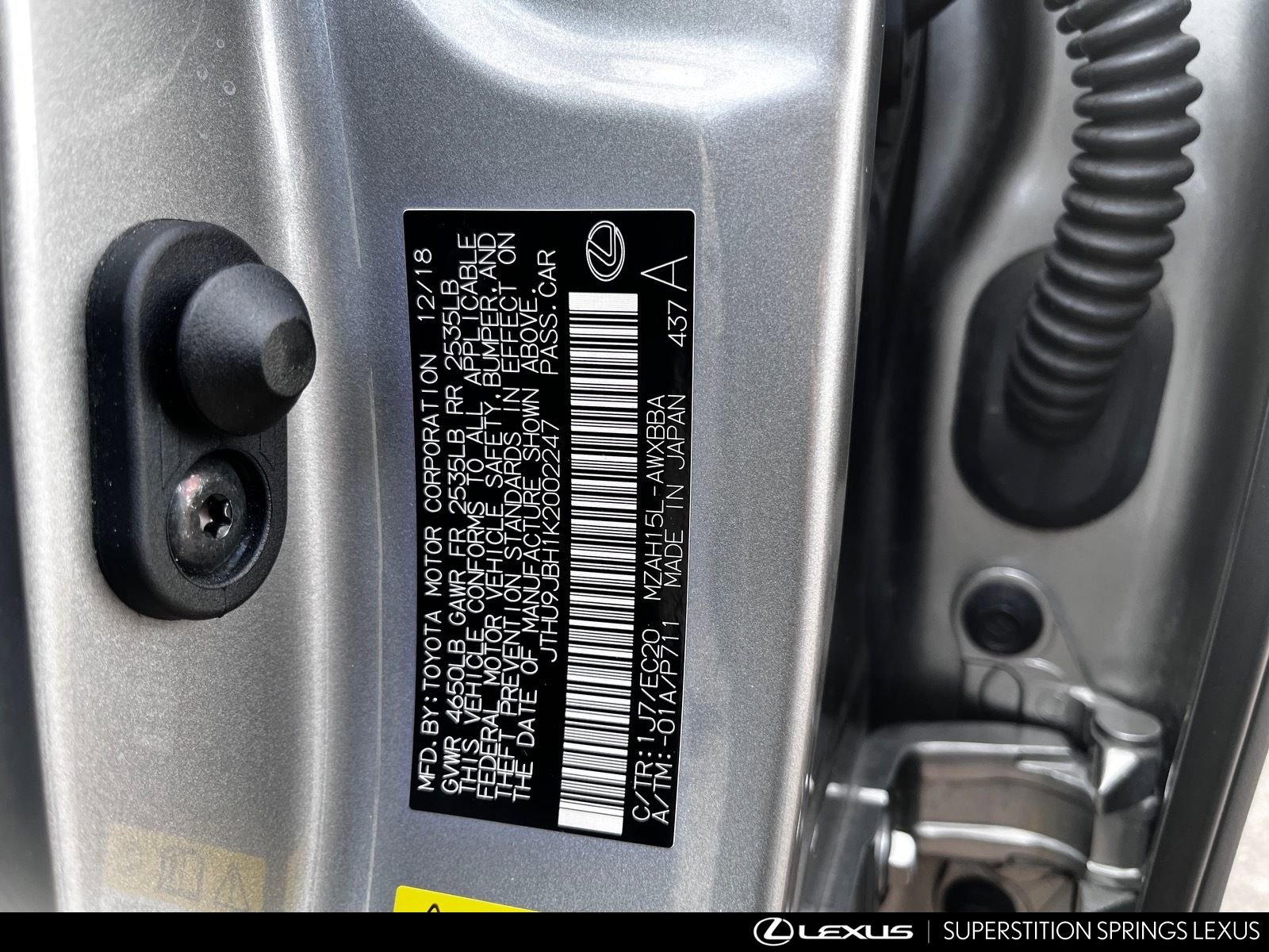 Used 2019 Lexus UX 250h 250h Base w/ Premium Package image 35