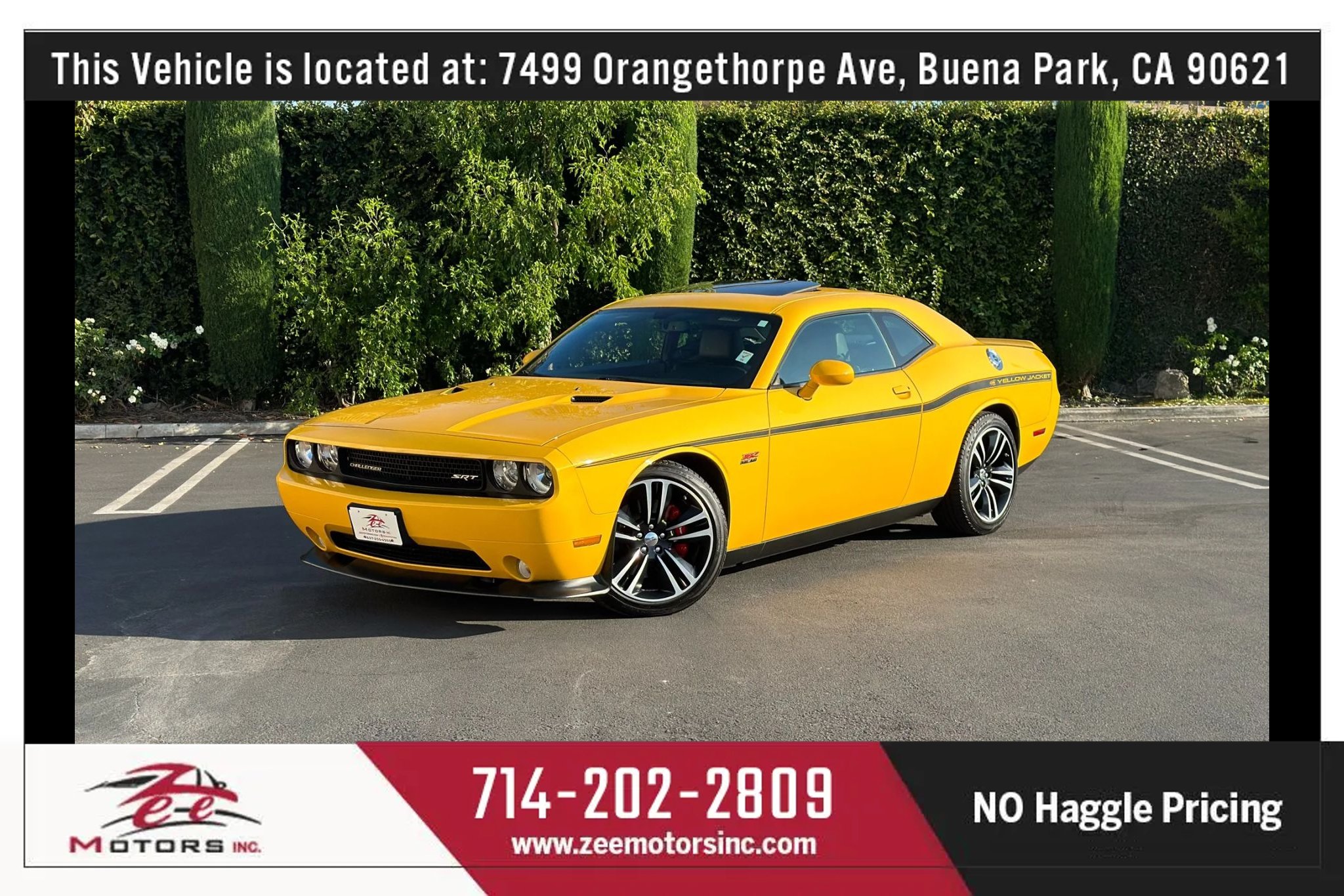Used 2012 Dodge Challenger SRT8 Yellow Jacket w/ Premium Sound Group RWD image 60