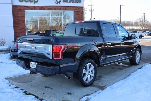 Used 2017 Ford F150 Platinum w/ Equipment Group 701A Luxury image 40
