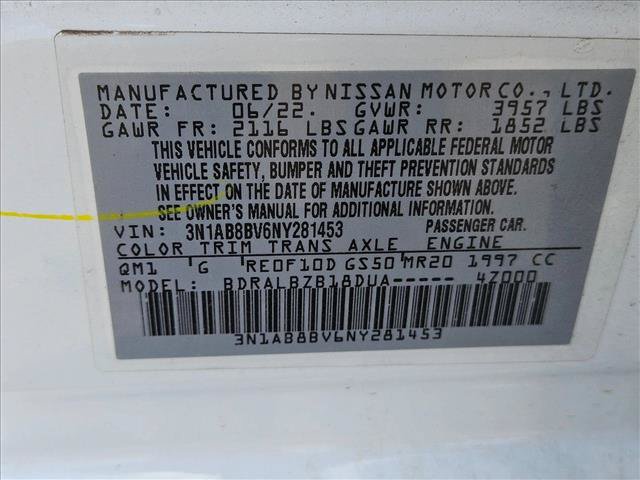 Certified 2022 Nissan Sentra S w/ Lighting Package FWD image 15