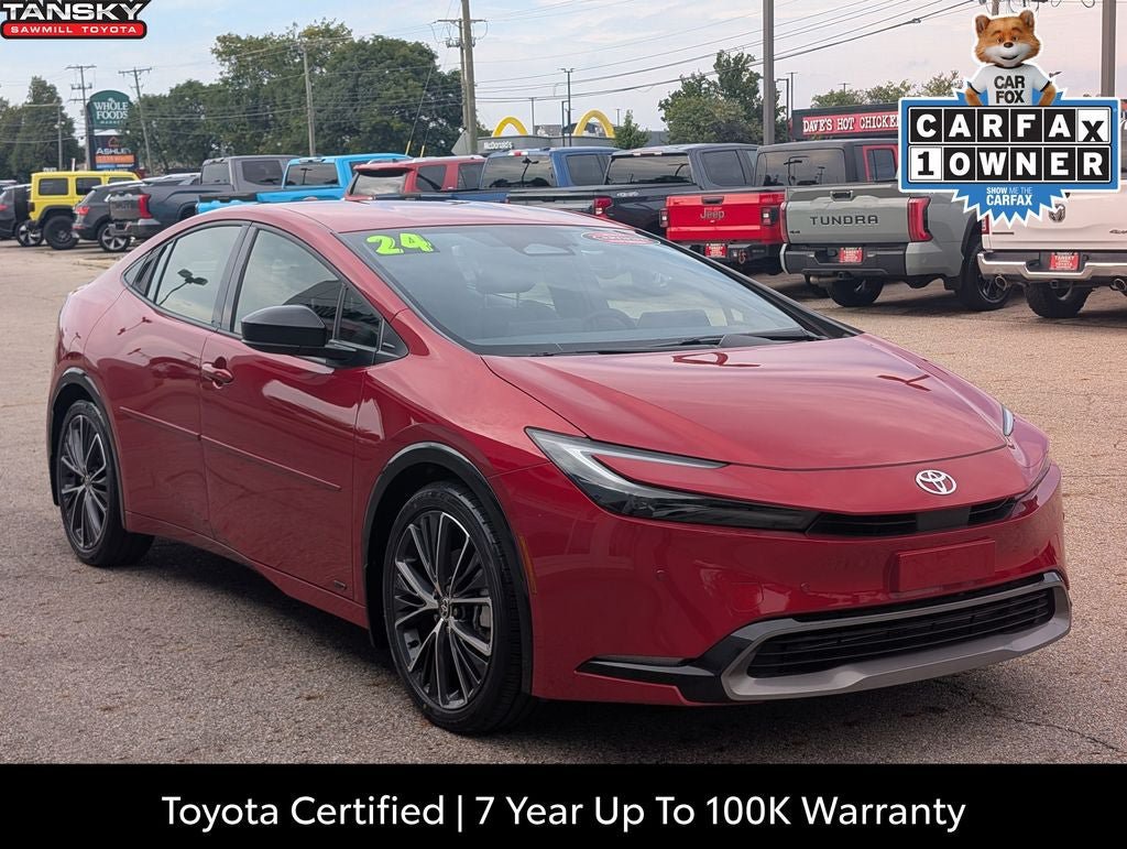 Certified 2024 Toyota Prius XLE