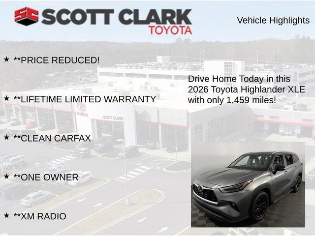 Used 2026 Toyota Highlander XLE image 12
