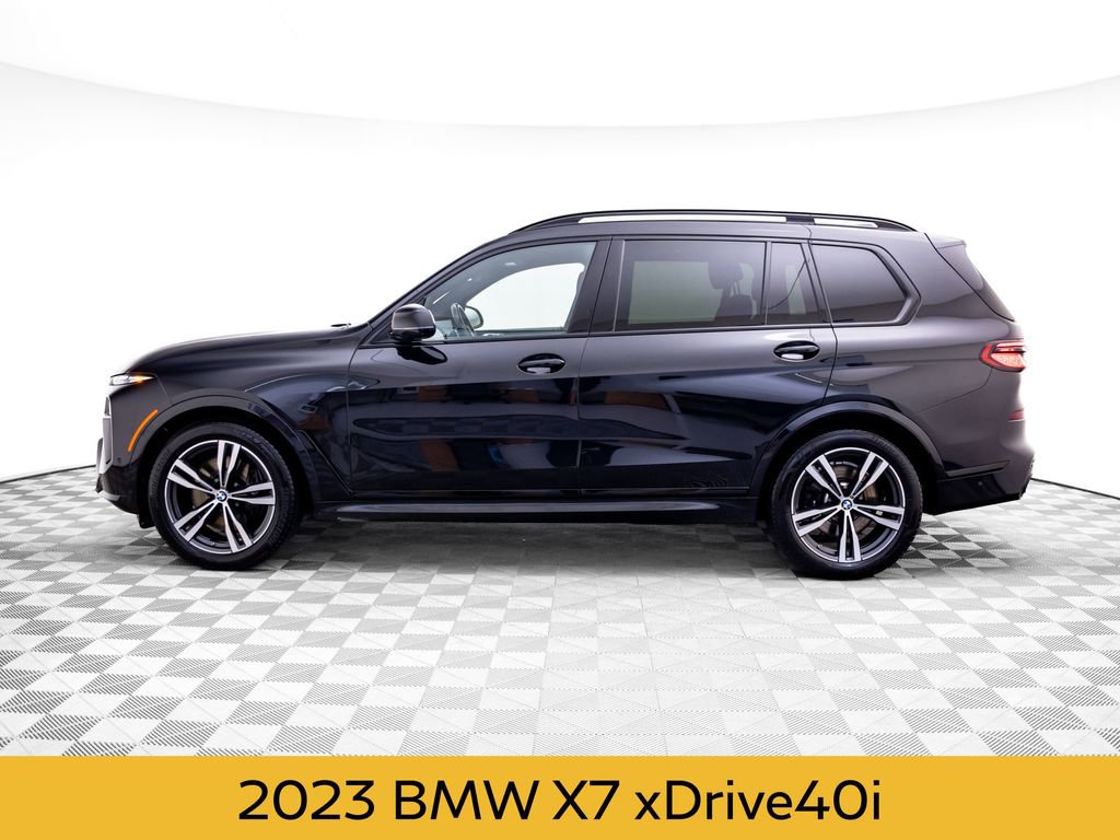 Used 2023 BMW X7 xDrive40i w/ M Sport Package AWD/4WD video 2