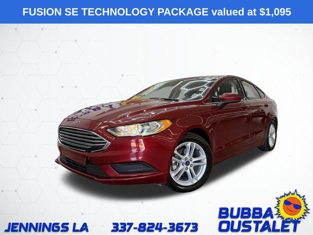 Used 2018 Ford Fusion SE w/ Fusion SE Technology Package image 1