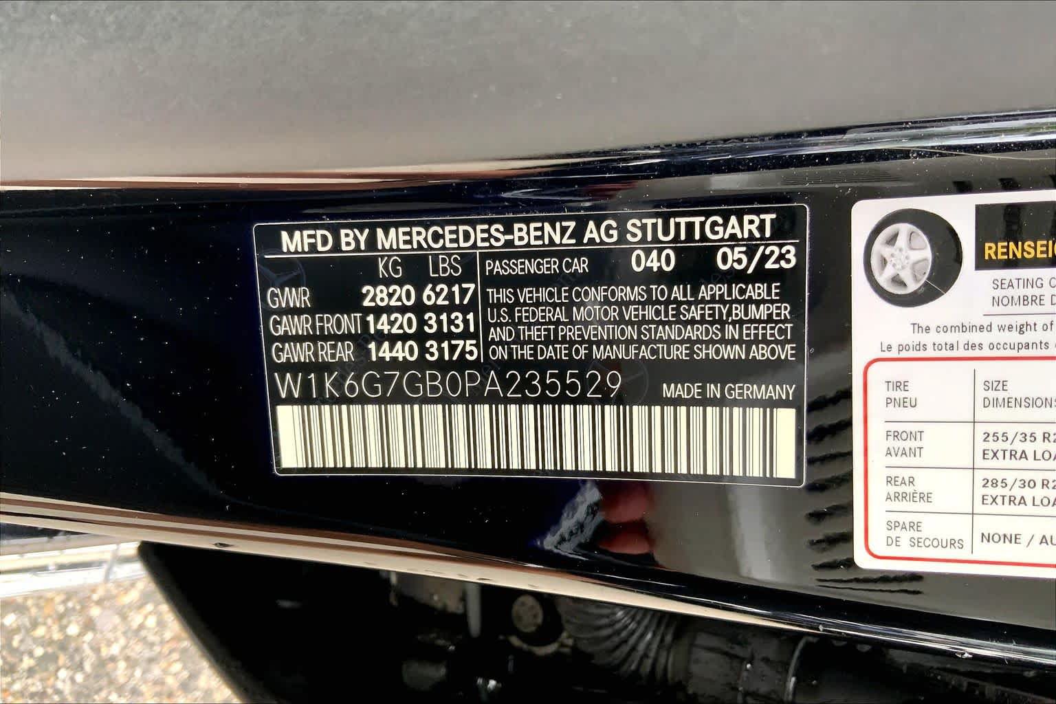 Certified 2023 Mercedes-Benz S 580 4MATIC Sedan w/ AMG Line image 37