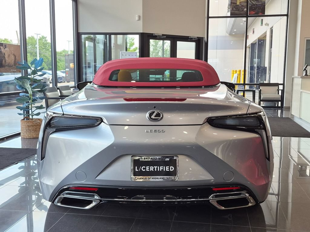 Certified 2022 Lexus LC 500 Convert w/ Accessory Package RWD image 11
