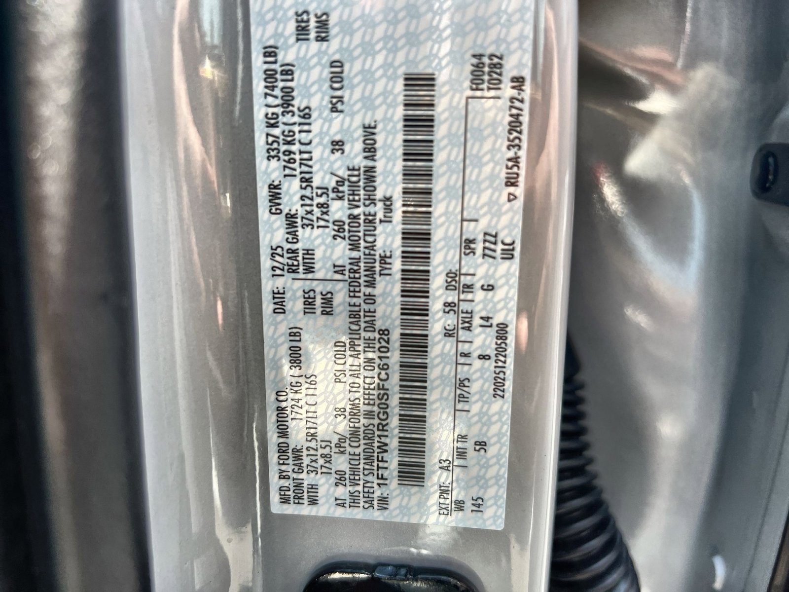 New 2025 Ford F150 Raptor image 29