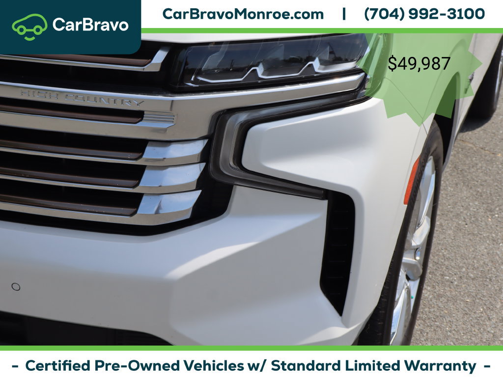 Certified 2022 Chevrolet Tahoe High Country AWD/4WD image 11