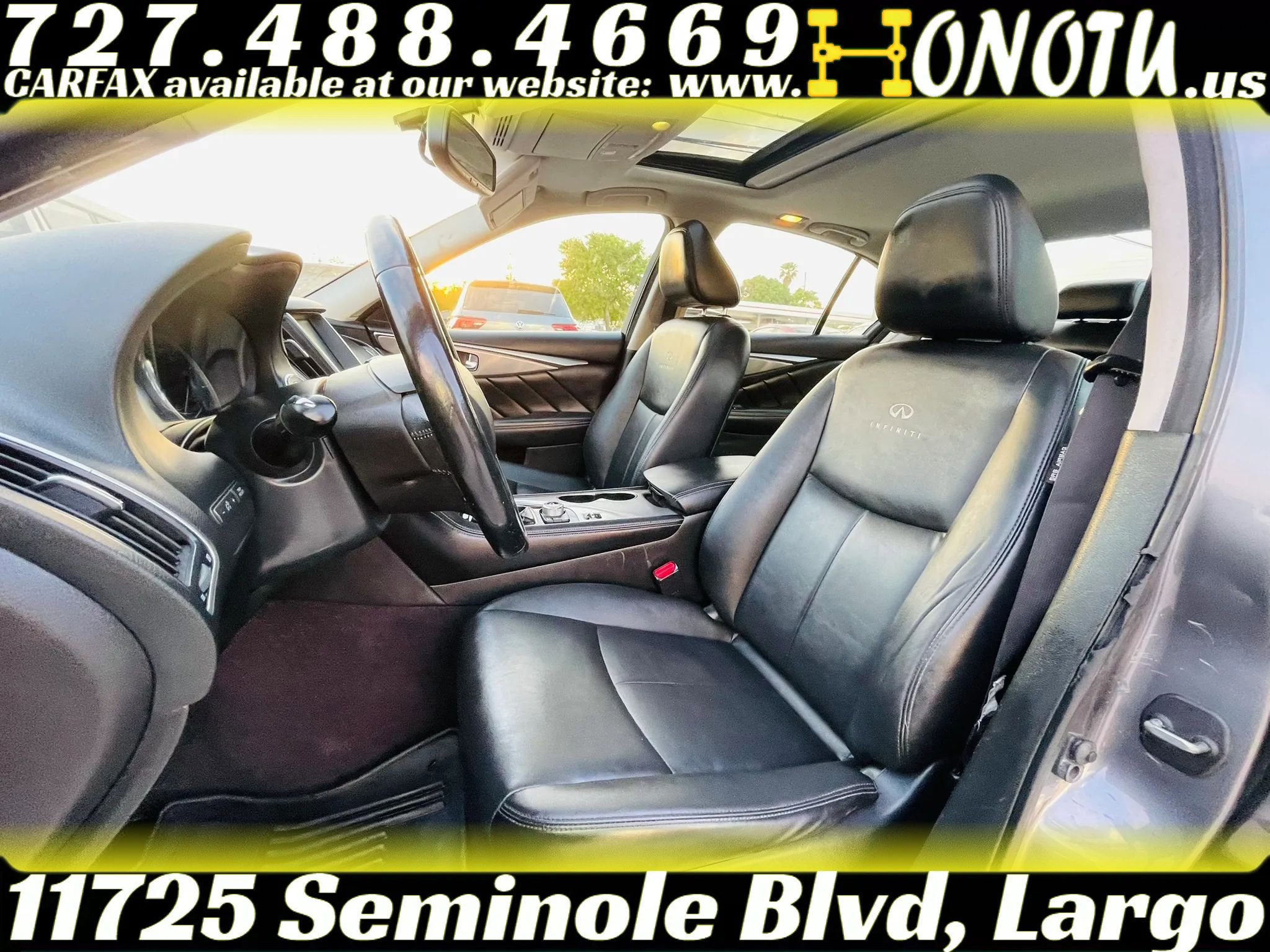 Used 2014 INFINITI Q50 Premium w/ Navigation Package AWD/4WD image 10