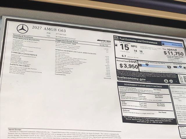 New 2027 Mercedes-Benz G 63 AMG 4MATIC image 19