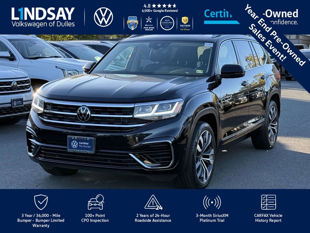 Used 2022 Volkswagen Atlas SEL Premium image 4