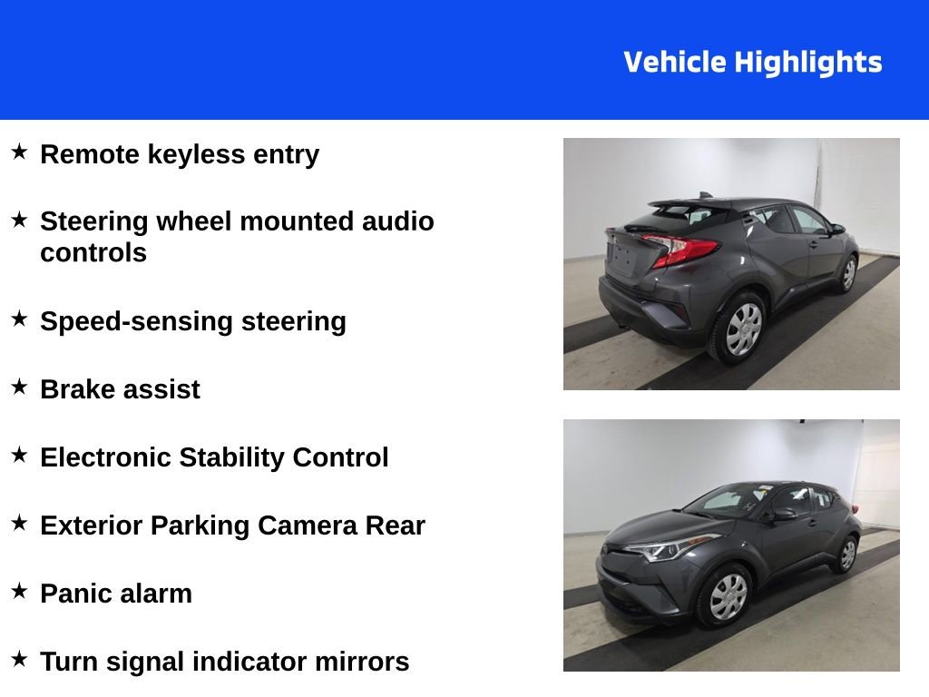 Used 2019 Toyota C-HR LE image 4