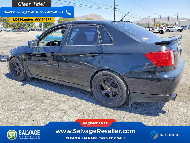 Used 2008 Subaru Impreza WRX Sedan w/ Sport Trim 2A AWD/4WD image 3