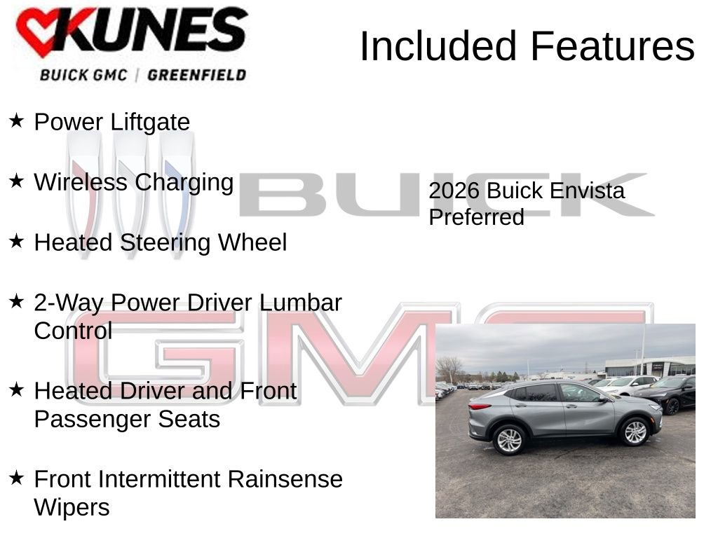 New 2026 Buick Envista Preferred w/ Convenience I Package FWD image 4