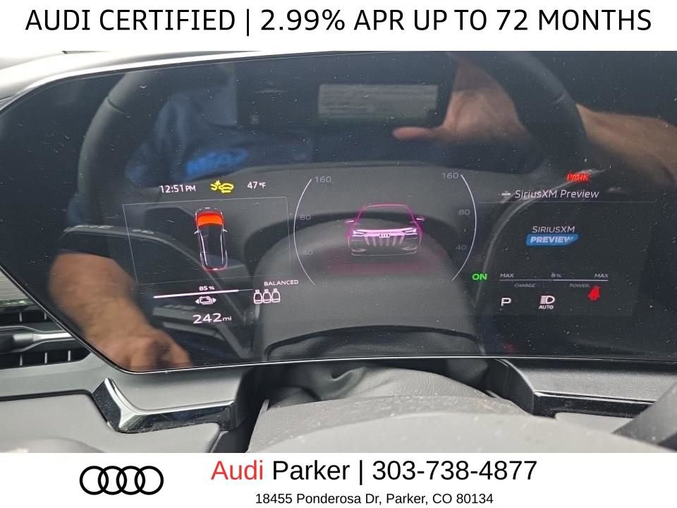 Used 2025 Audi Q6 e-tron Premium Plus w/ Premium Plus AWD/4WD image 10