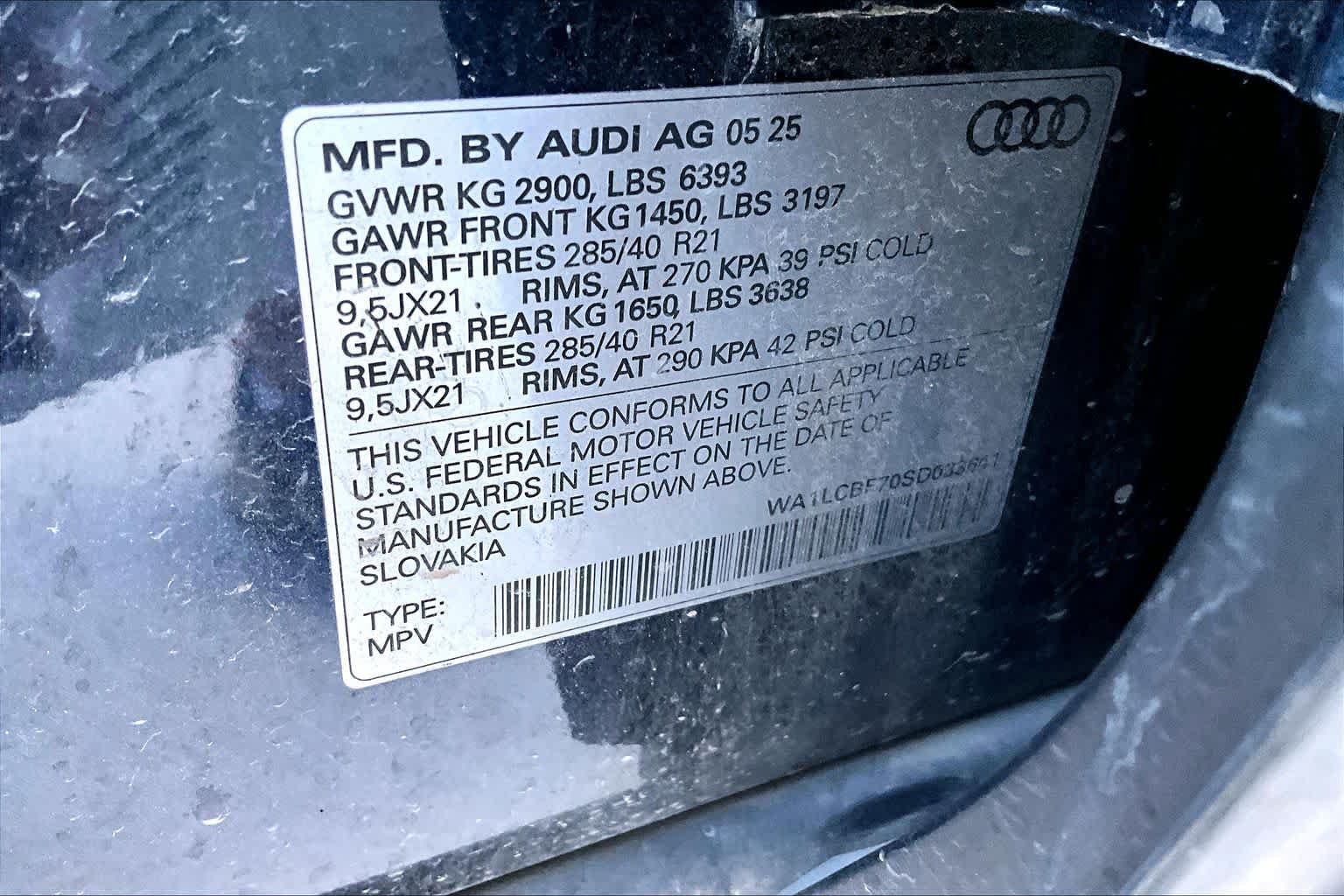 Used 2025 Audi Q7 2.0T Premium Plus w/ Premium Plus Package AWD/4WD image 32
