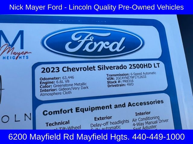 Used 2023 Chevrolet Silverado 2500 LT image 45
