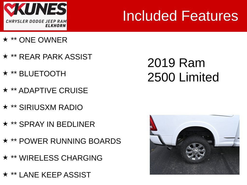 Used 2019 RAM 2500 Limited AWD/4WD image 4