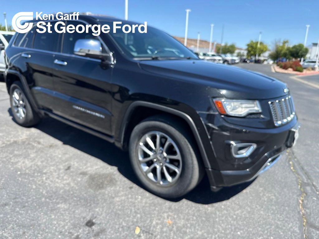 Used 2014 Jeep Grand Cherokee Overland w/ Advanced Technology Group RWD image 1