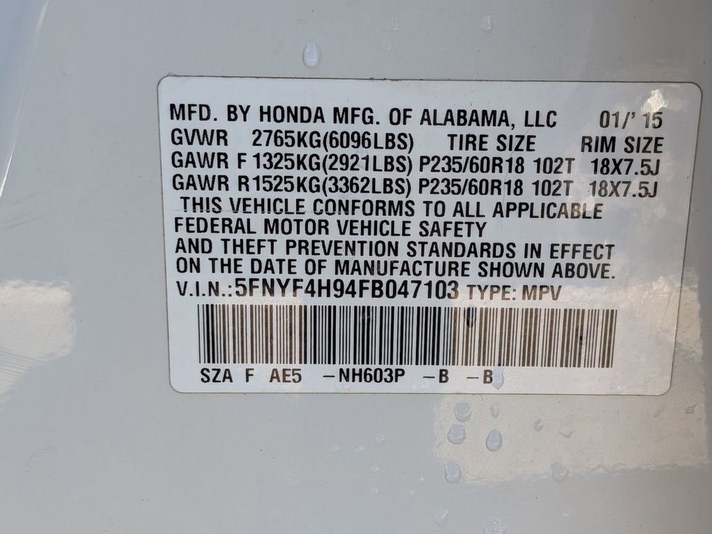 Used 2015 Honda Pilot Touring image 37