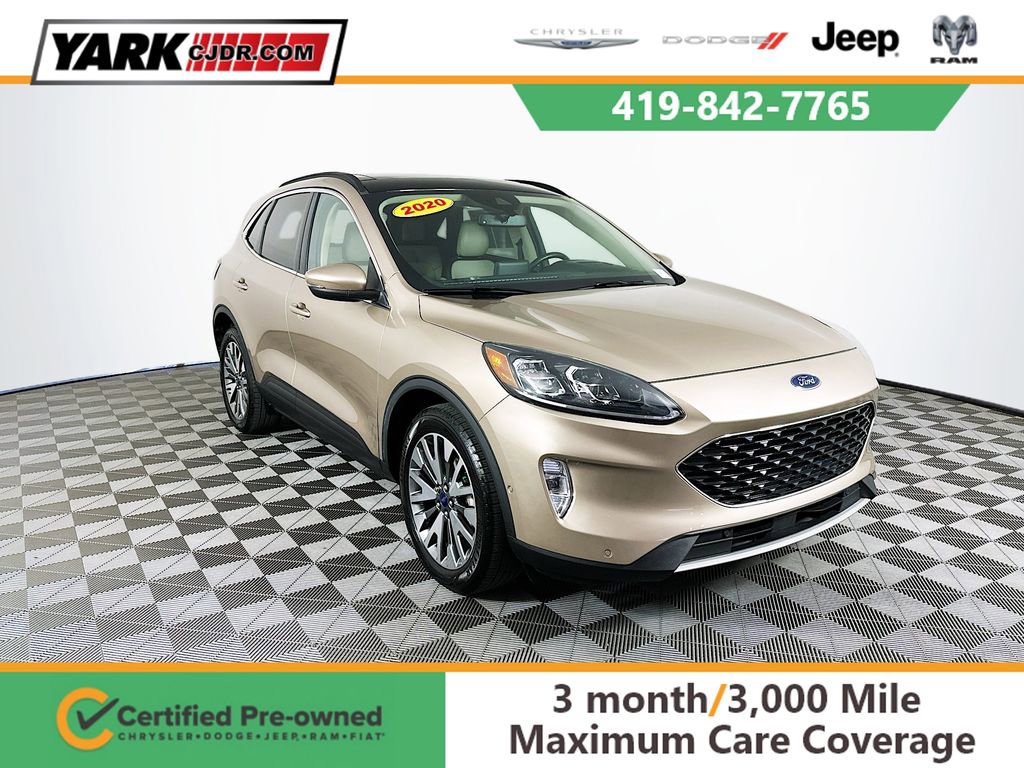 Used 2020 Ford Escape Titanium w/ Titanium Premium Package 2.0