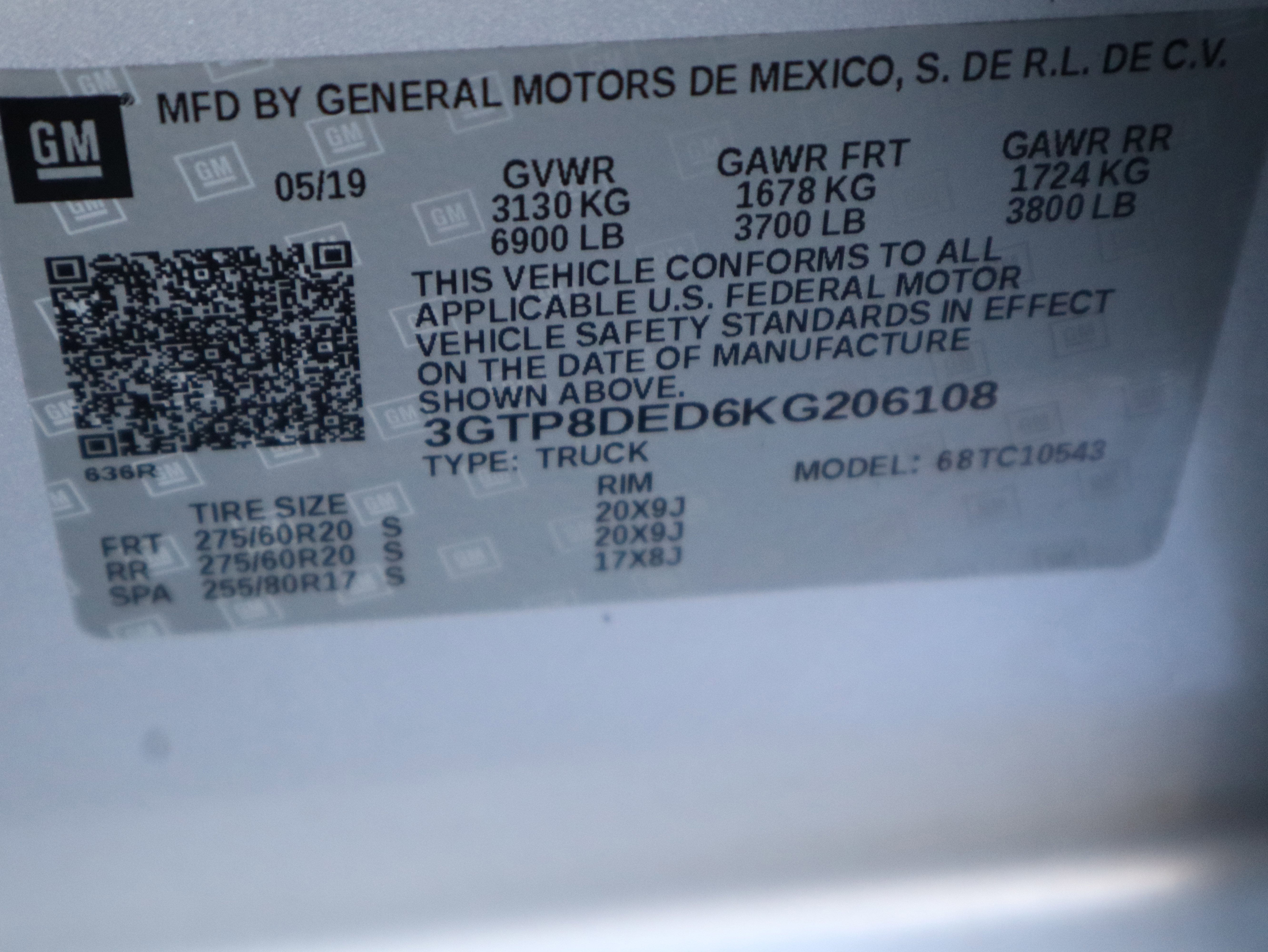 Used 2019 GMC Sierra 1500 SLT w/ SLT Premium Plus Package image 45