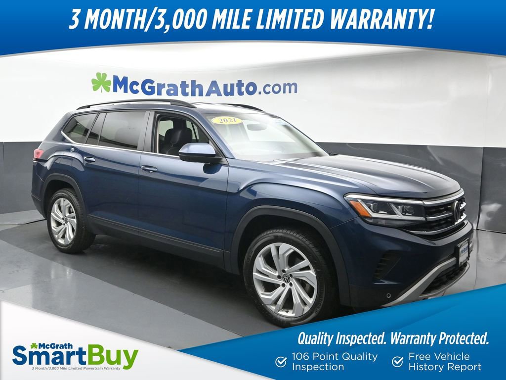 Used 2021 Volkswagen Atlas SE w/ Towing Package