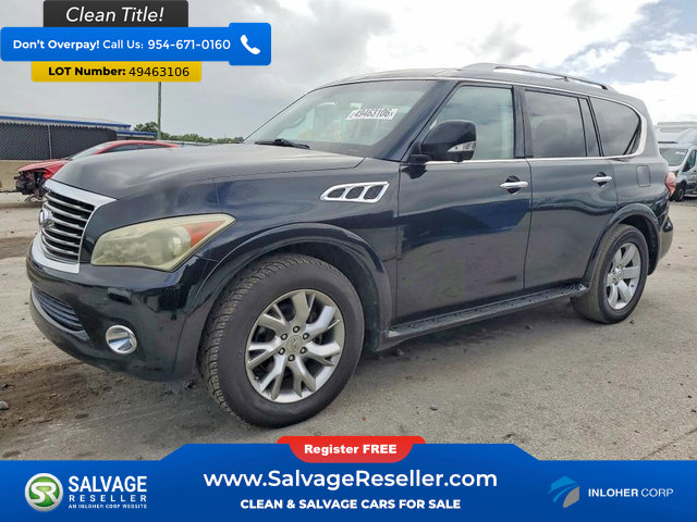 Used 2013 INFINITI QX56 2WD w/ Theater Pkg