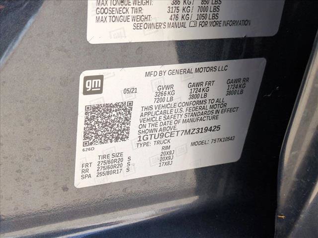 Used 2021 GMC Sierra 1500 Elevation w/ Preferred Package AWD/4WD image 24