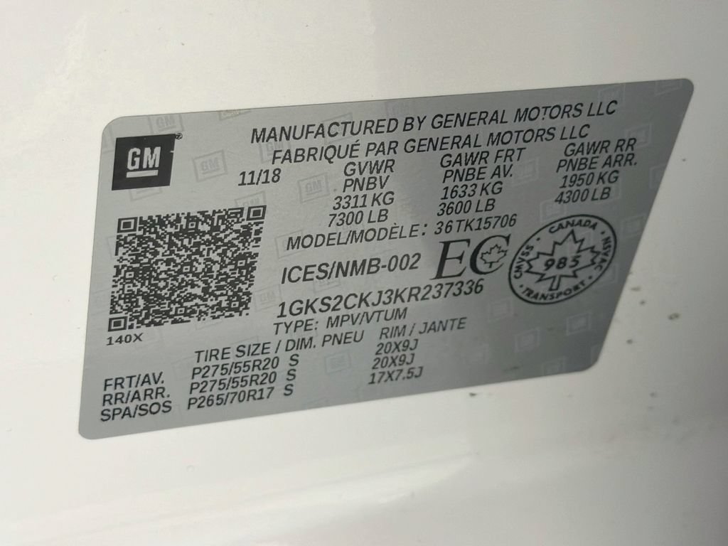 Used 2019 GMC Yukon Denali AWD/4WD image 32