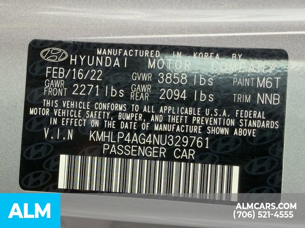 Used 2022 Hyundai Elantra Limited FWD image 24