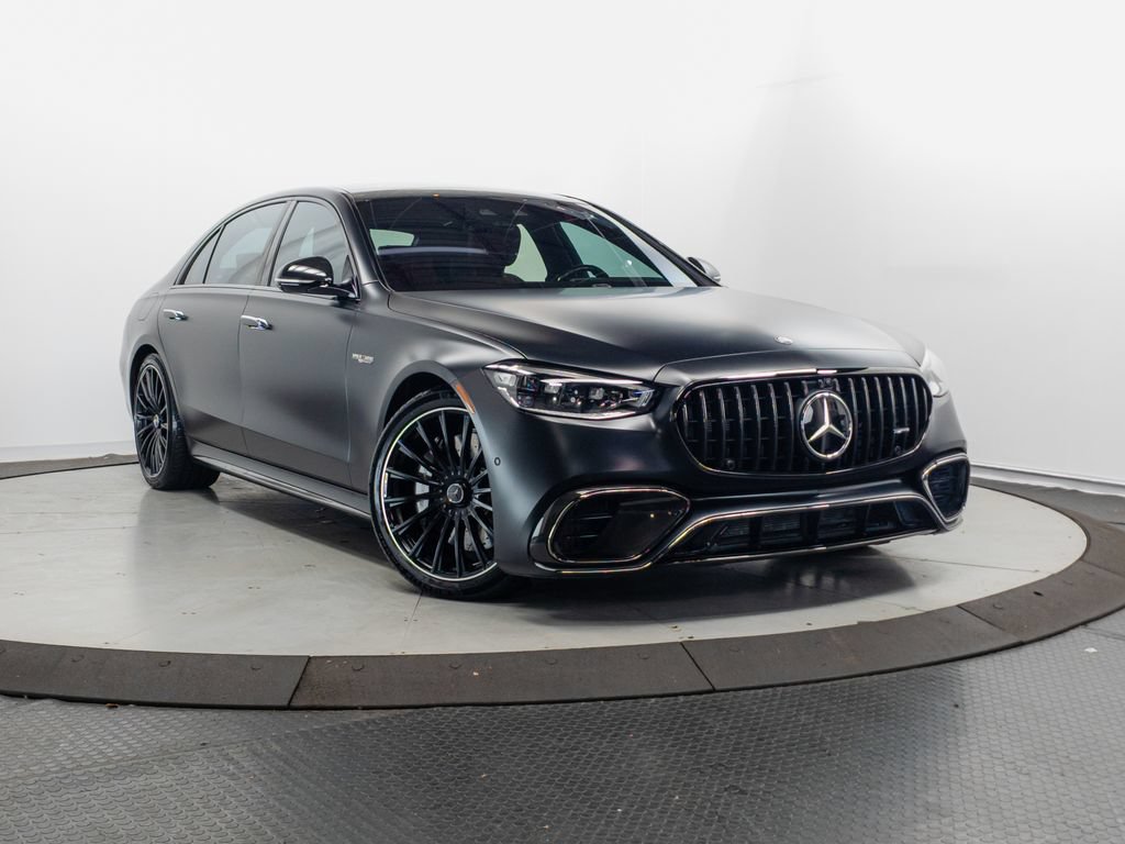 Used 2024 Mercedes-Benz S 63 AMG S w/ Carbon Fiber Exterior Package