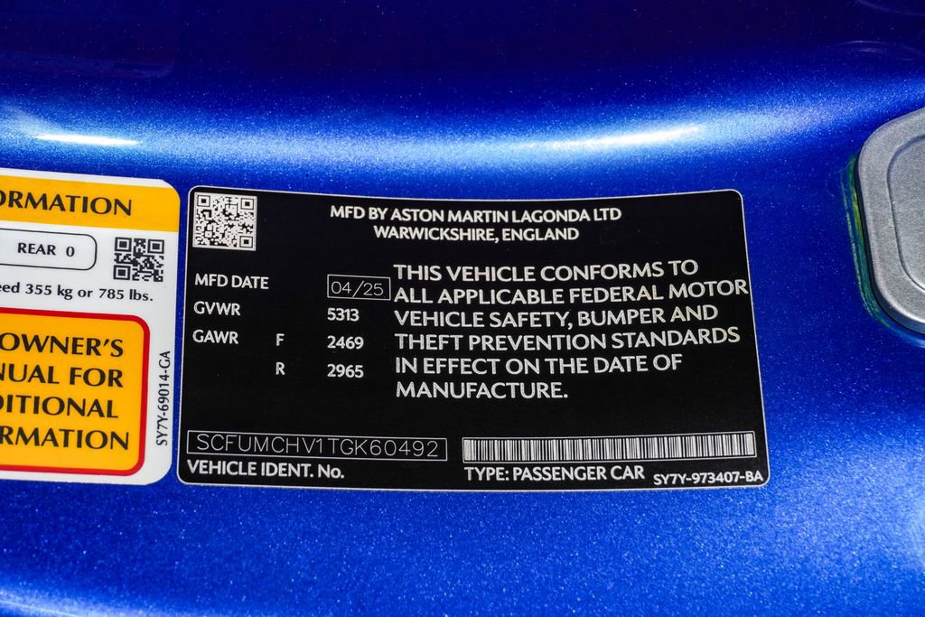 Used 2026 Aston Martin Vanquish Convertible RWD image 39