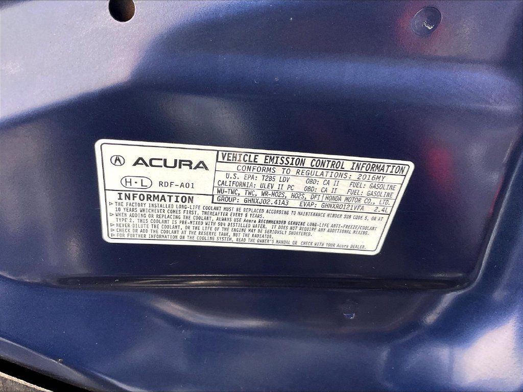 Used 2016 Acura TLX w/ Technology Package FWD image 31