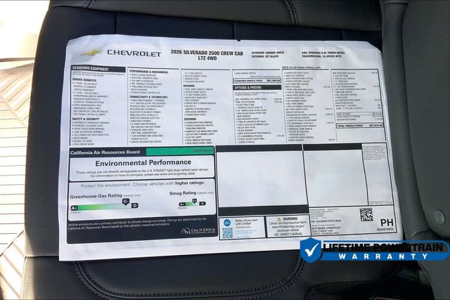 New 2026 Chevrolet Silverado 2500 LTZ w/ Trail Boss Package image 15