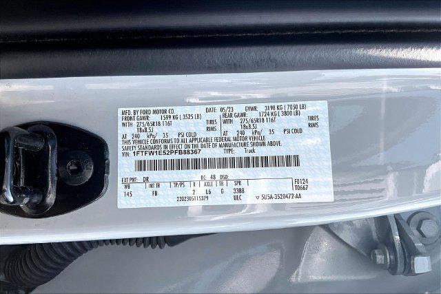 Used 2023 Ford F150 XLT w/ Equipment Group 302A High AWD/4WD image 35