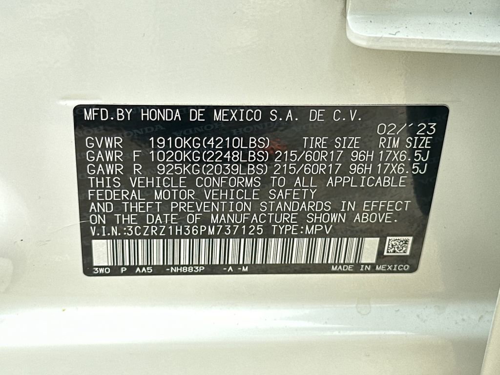 Used 2023 Honda HR-V LX image 33