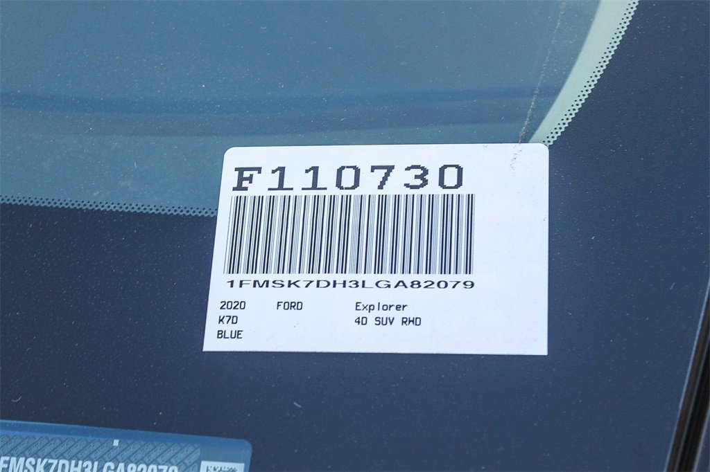 Used 2020 Ford Explorer XLT w/ Equipment Group 202A image 34