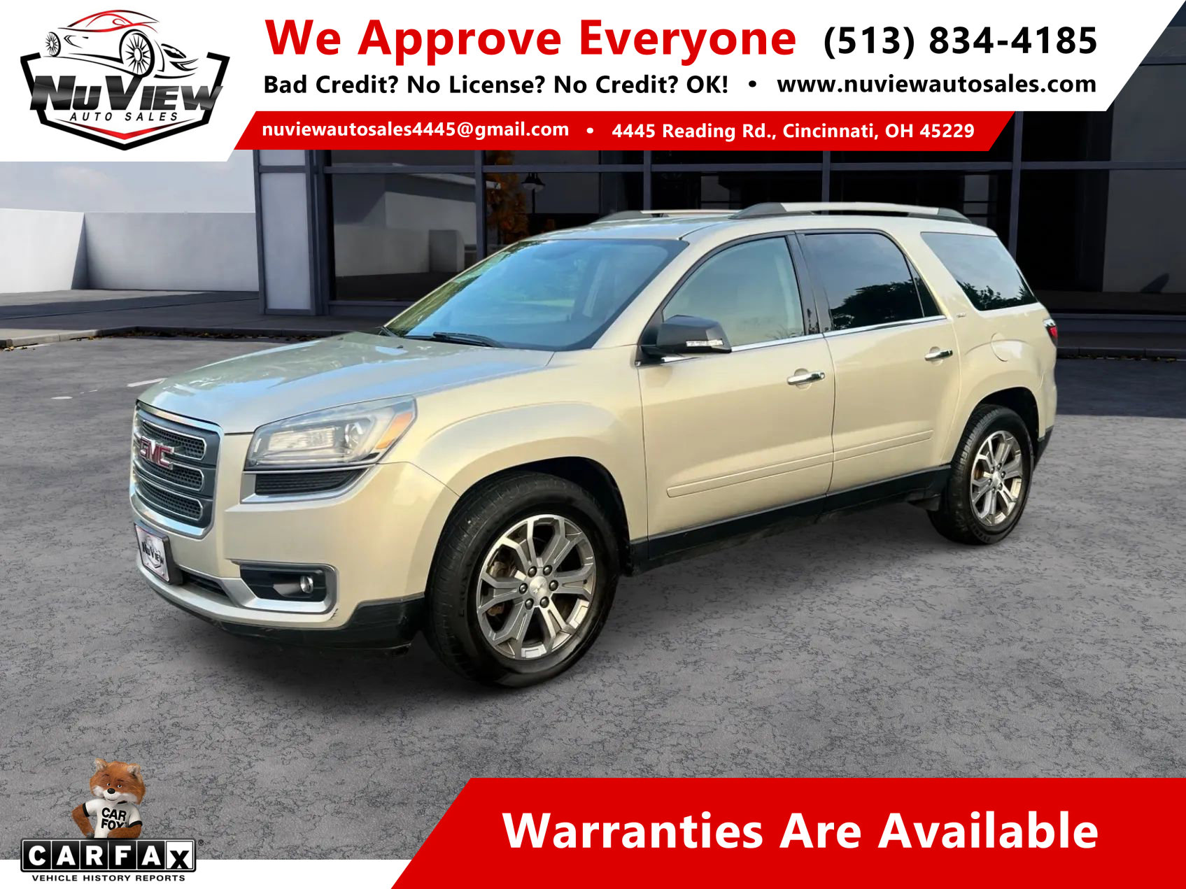 Used 2015 GMC Acadia SLT