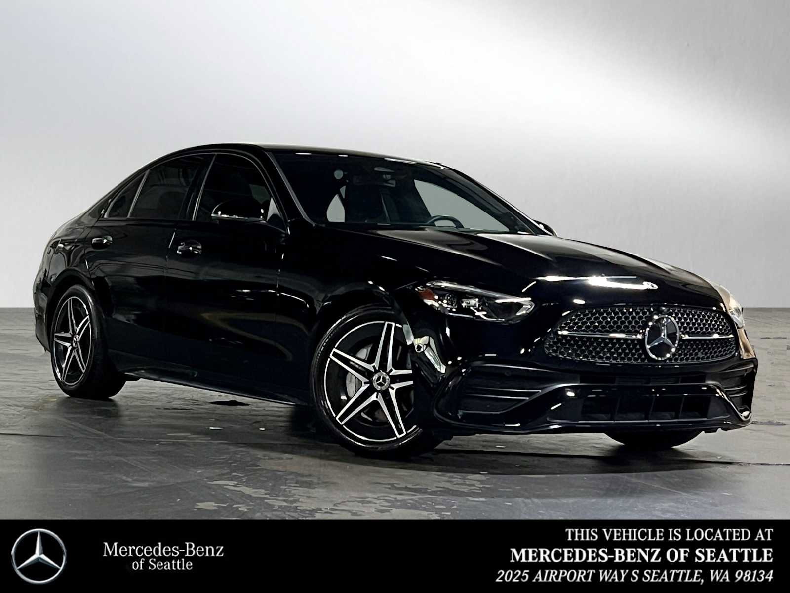 Certified 2024 Mercedes-Benz C 300 Sedan w/ AMG Line w/ Night Package