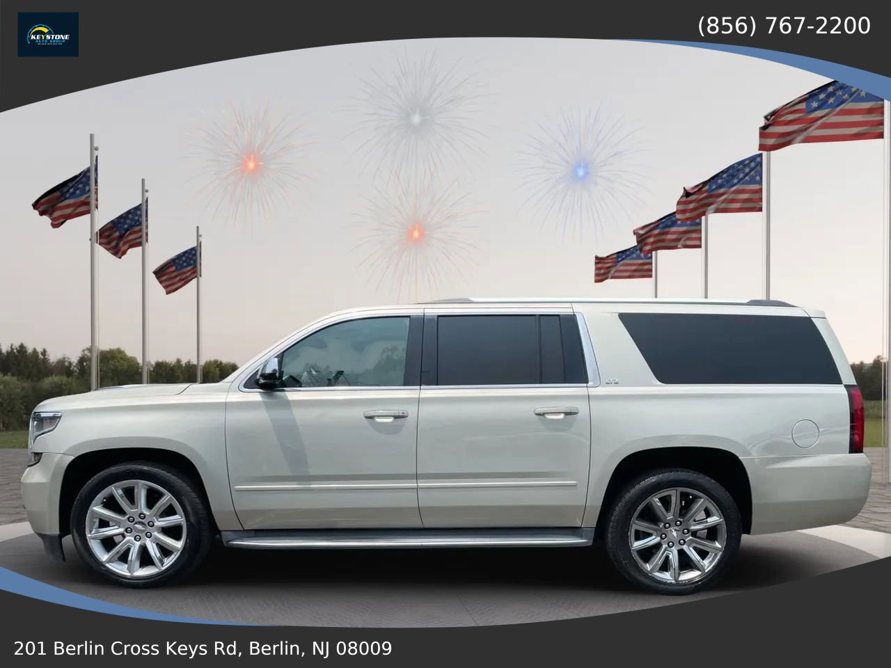 Used 2015 Chevrolet Suburban LTZ w/ Max Trailering Package AWD/4WD image 6