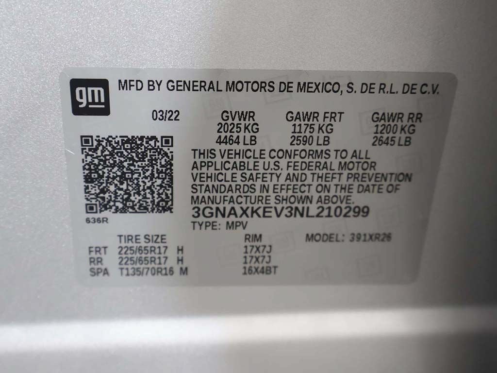 Used 2022 Chevrolet Equinox LT FWD image 50