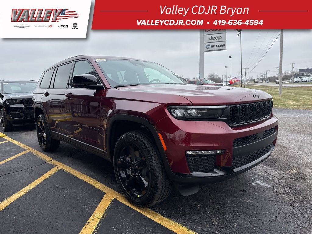 New 2025 Jeep Grand Cherokee L Limited w/ Black Appearance Package